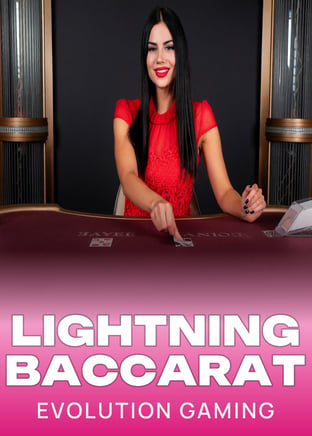 Lightning Baccarat slot — Evolution
